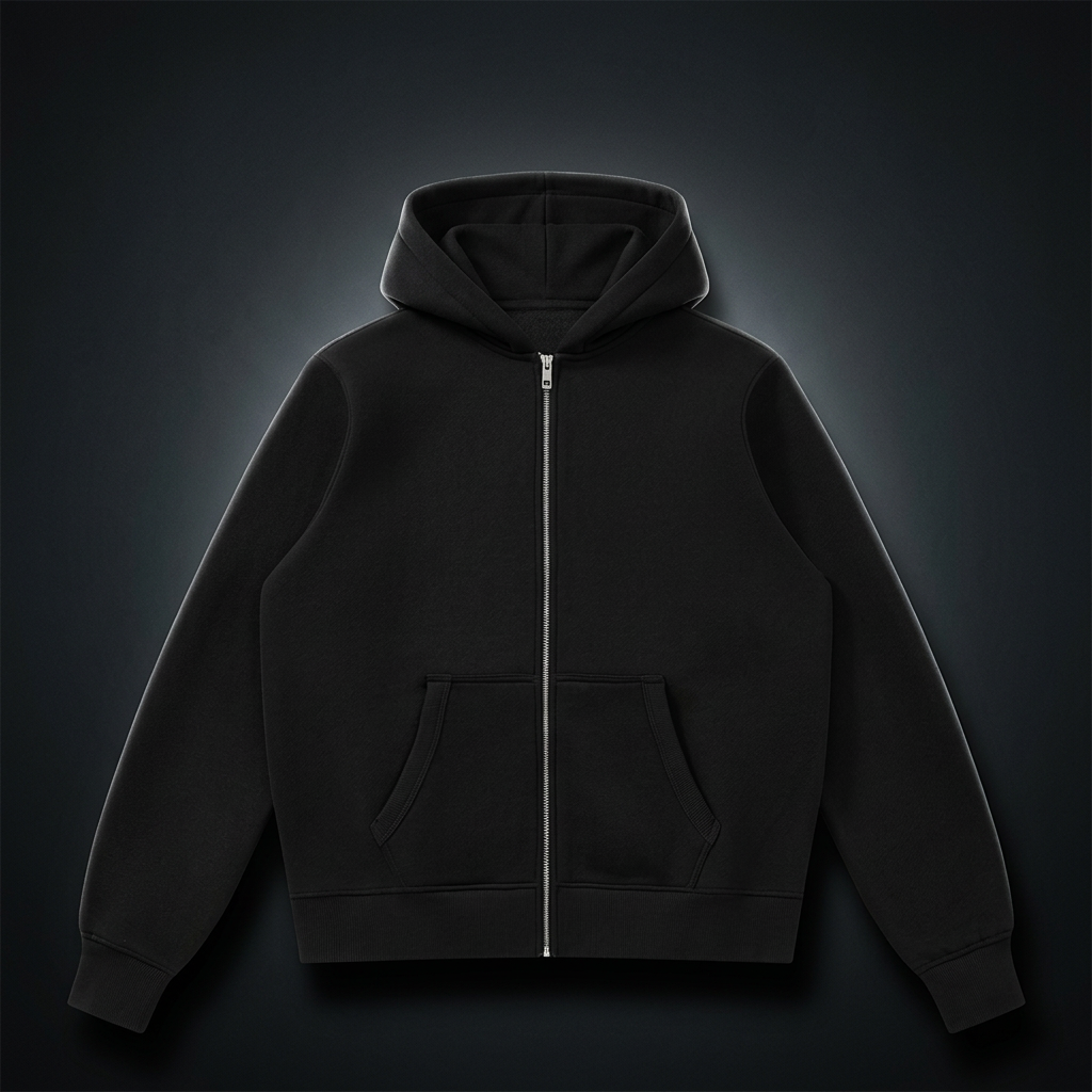 Unisex Fleece Full Zip Hoodie