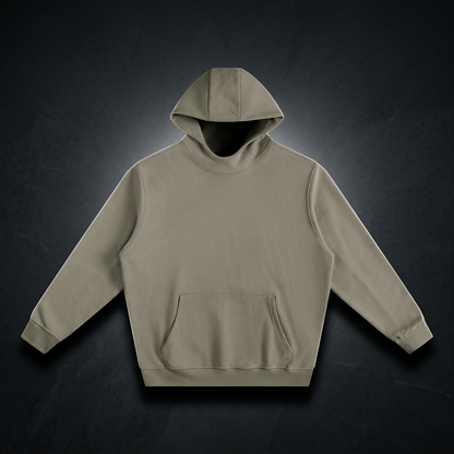 Unisex Fleeced High Neck Hoodie