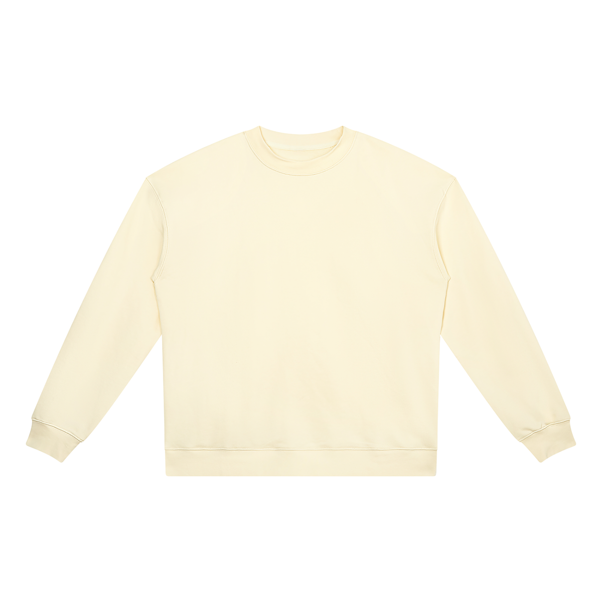 Unisex Heavyweight Crewneck Sweatshirt in apricot
