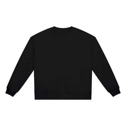 Unisex Heavyweight Crewneck Sweatshirt in black