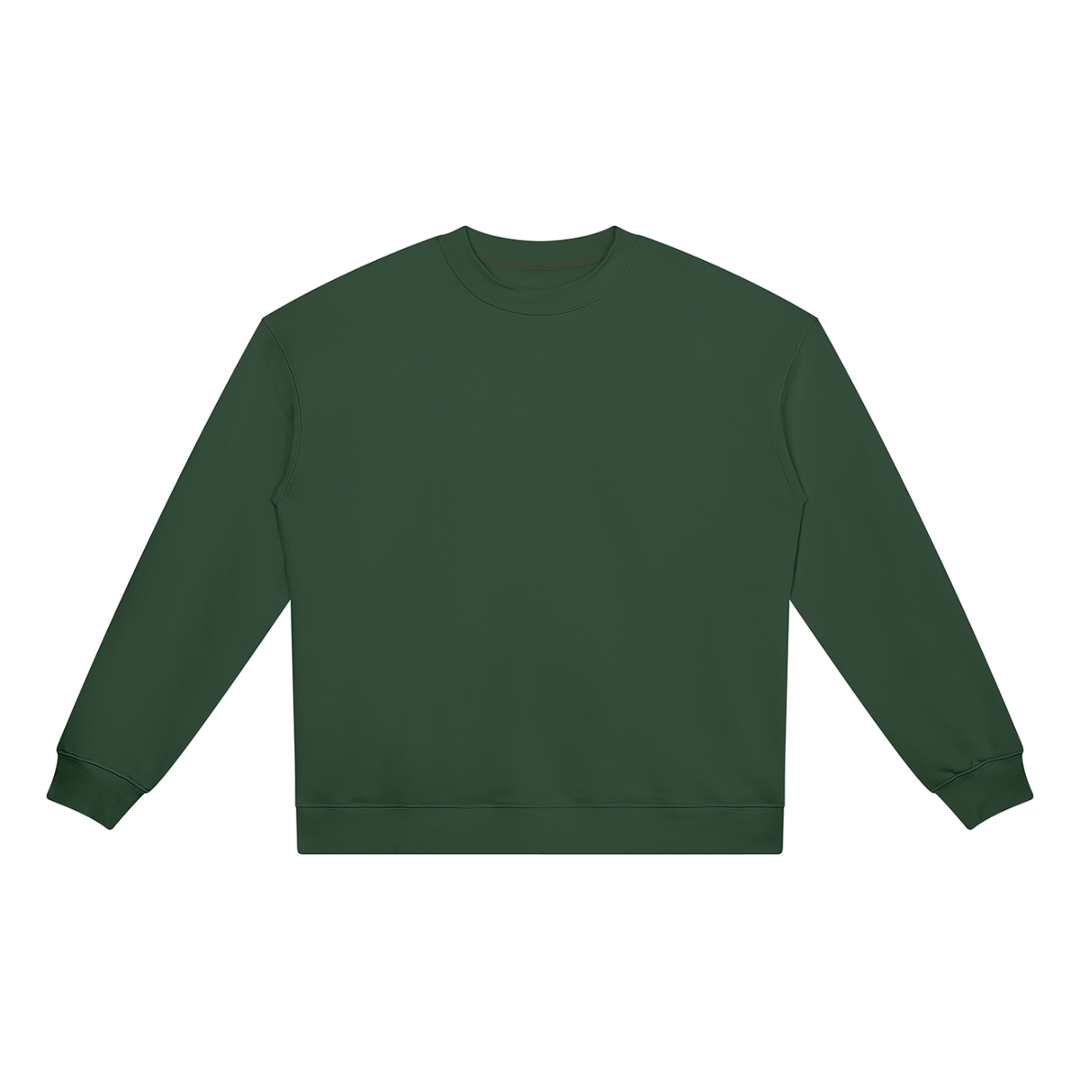 Unisex Heavyweight Crewneck Sweatshirt in blackish green