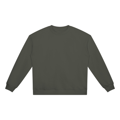 Unisex Heavyweight Crewneck Sweatshirt in dark gray