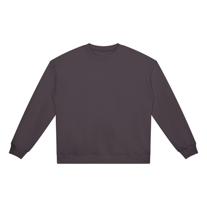 Unisex Heavyweight Crewneck Sweatshirt in deep purple