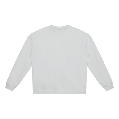 Unisex Heavyweight Crewneck Sweatshirt in light gray