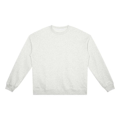 Unisex Heavyweight Crewneck Sweatshirt in oat gray