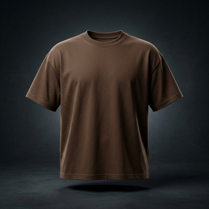 Unisex Heavyweight Drop Shoulder Cotton T-Shirt