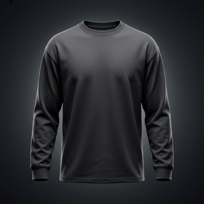 Unisex Heavyweight Drop Shoulder Long Sleeve T-Shirt
