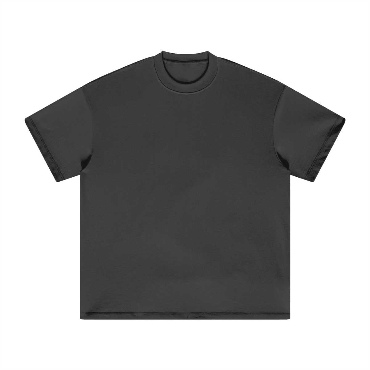Unisex Heavyweight Earth Tone T-Shirt in carbon gray