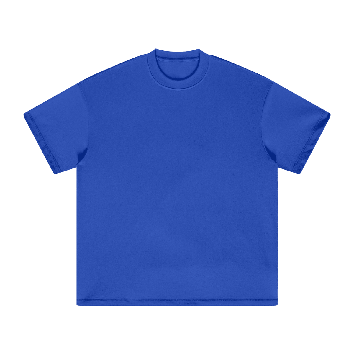 Unisex Heavyweight Earth Tone T-Shirt in colorful blue