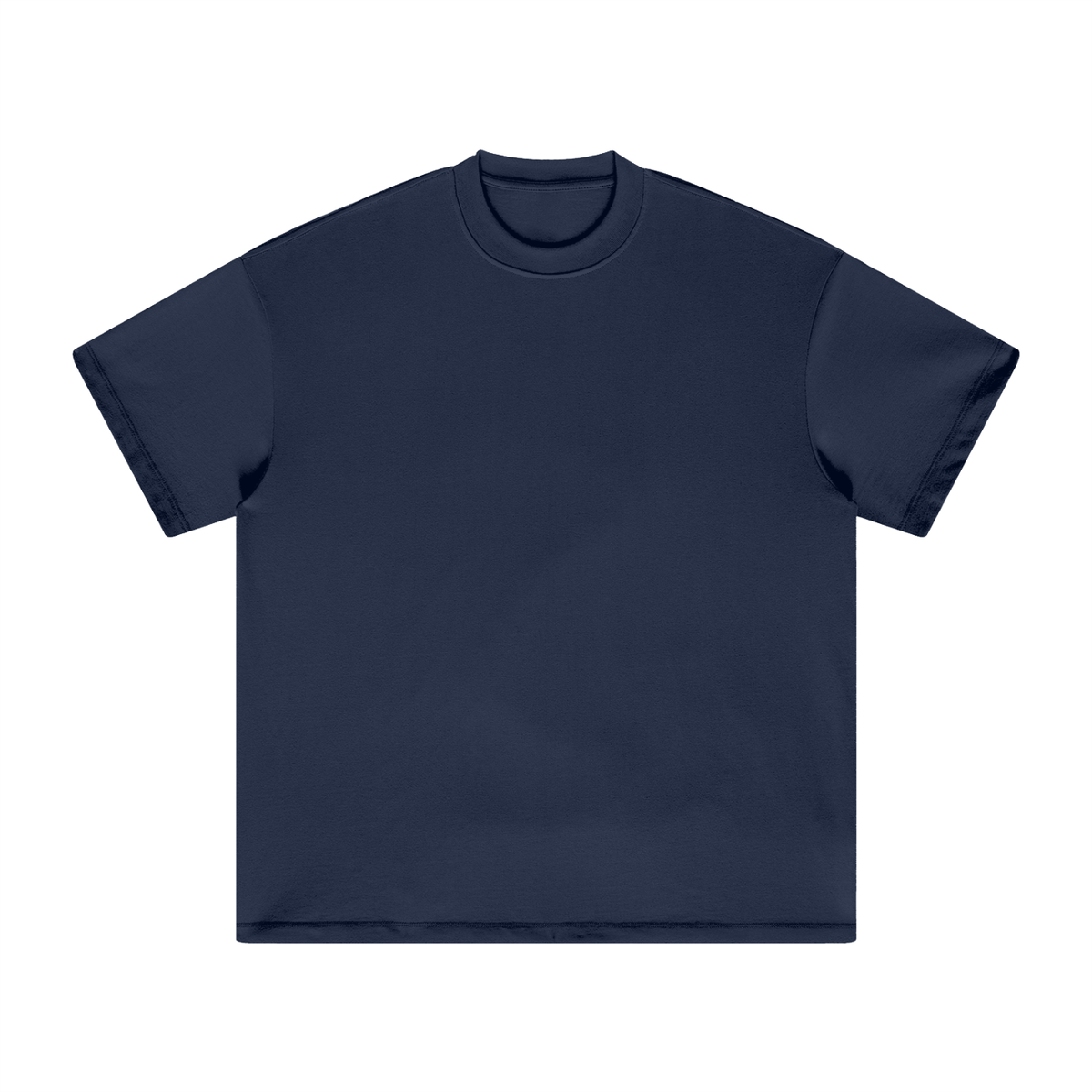 Unisex Heavyweight Earth Tone T-Shirt in navy