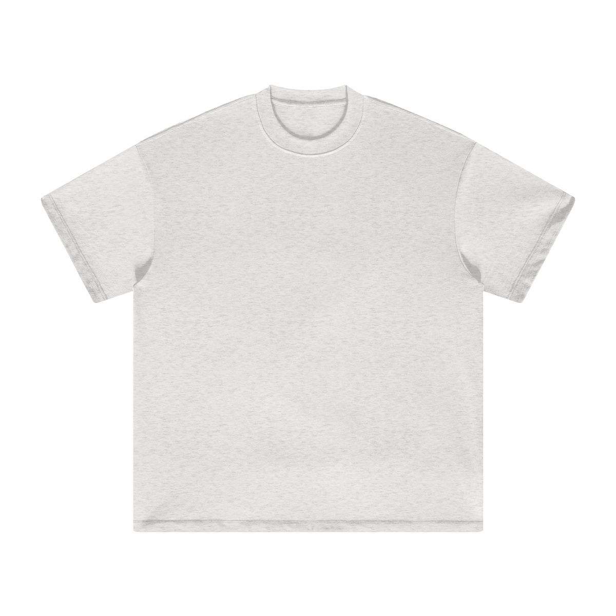 Unisex Heavyweight Earth Tone T-Shirt in oat gray
