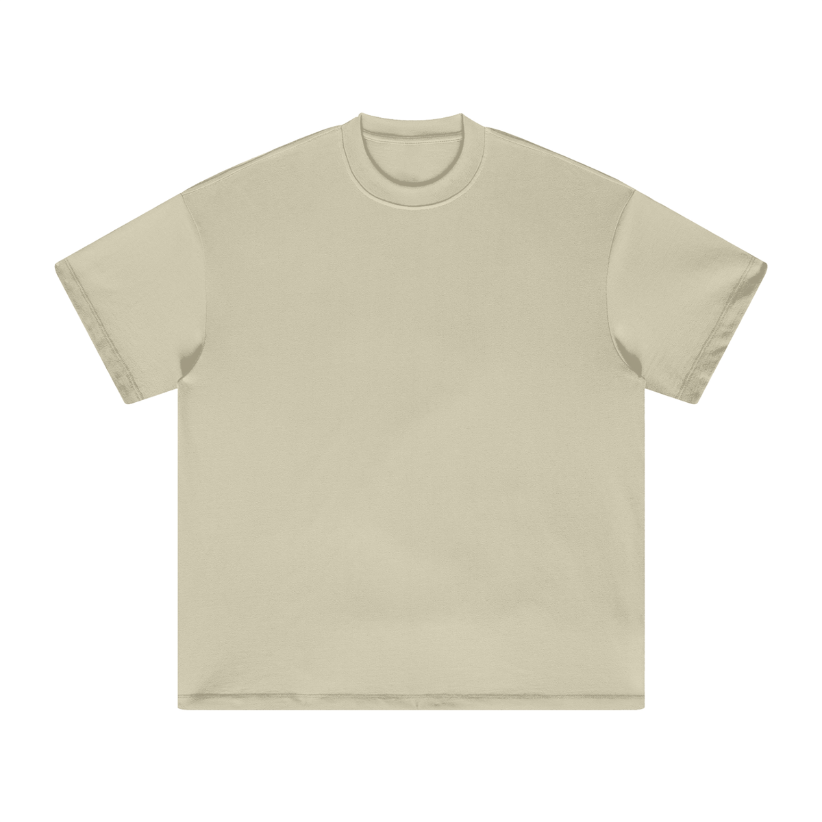 Unisex Heavyweight Earth Tone T-Shirt in sand color