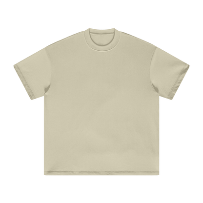 Unisex Heavyweight Earth Tone T-Shirt in sand color