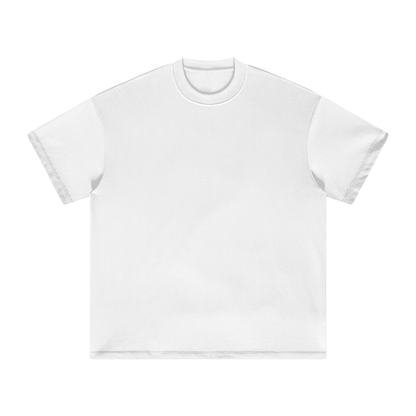 Unisex Heavyweight Earth Tone T-Shirt in white