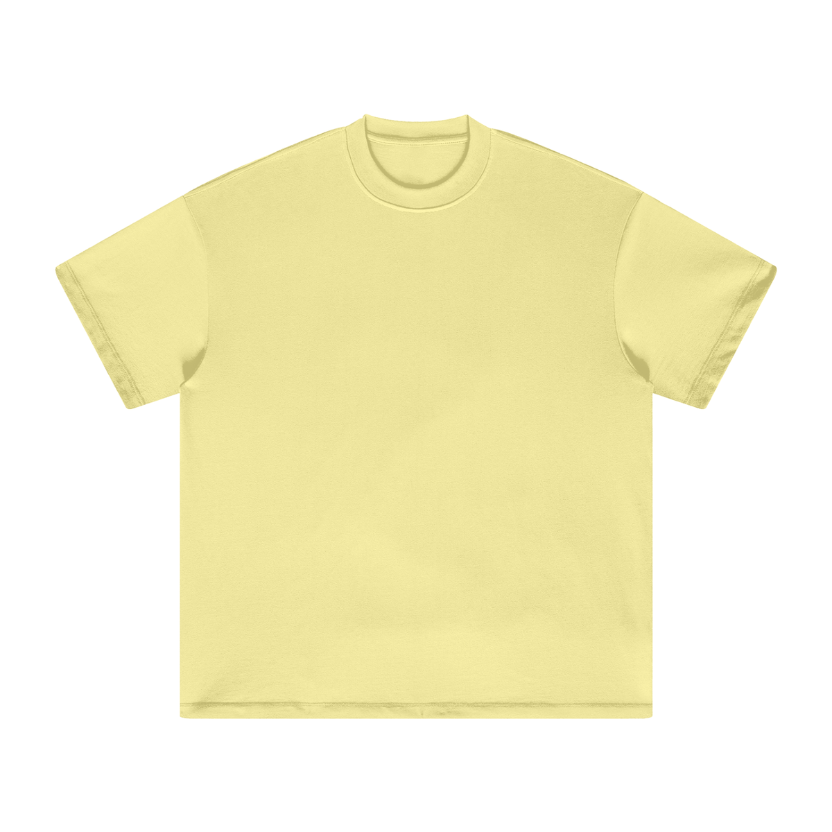 Unisex Heavyweight Earth Tone T-Shirt in yellow