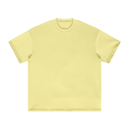 Unisex Heavyweight Earth Tone T-Shirt in yellow