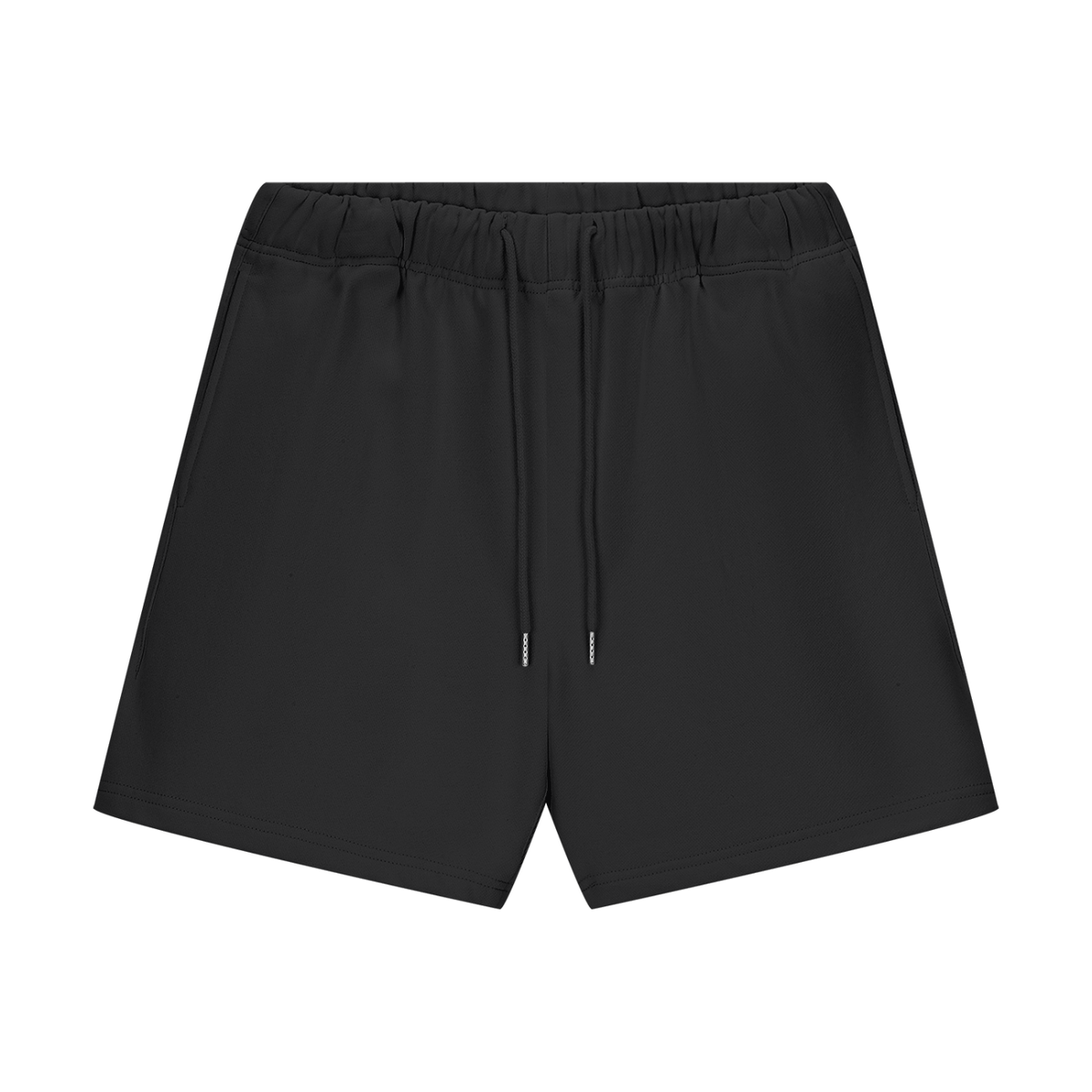 Unisex Heavyweight Fleece Loose Fit Shorts in black beauty