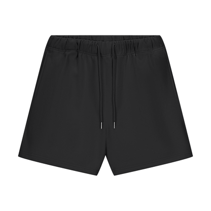 Unisex Heavyweight Fleece Loose Fit Shorts in black beauty