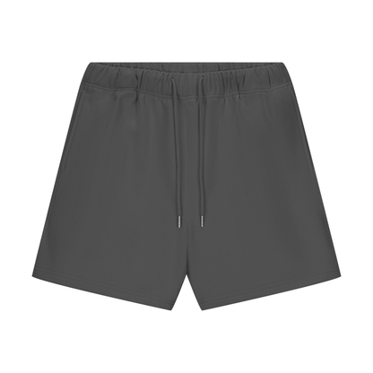 Unisex Heavyweight Fleece Loose Fit Shorts in charcoal