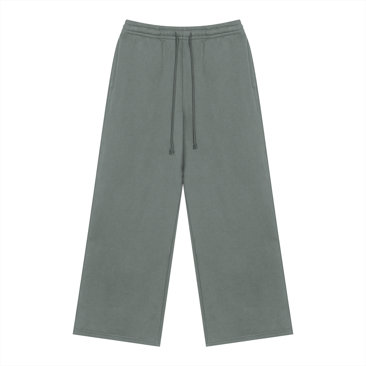 Unisex Heavyweight Fleece Sweatpants in dark gray