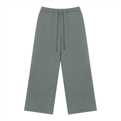 Unisex Heavyweight Fleece Sweatpants in dark gray