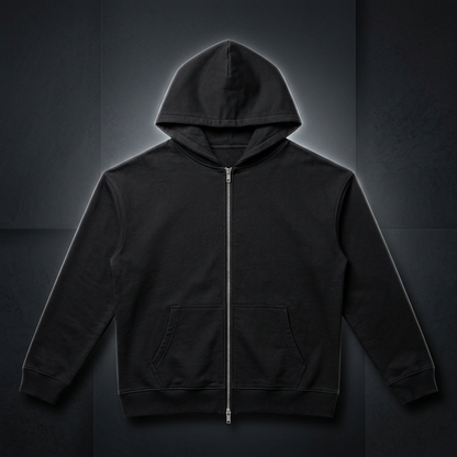 Unisex Heavyweight Full Zip Hoodie, view 1