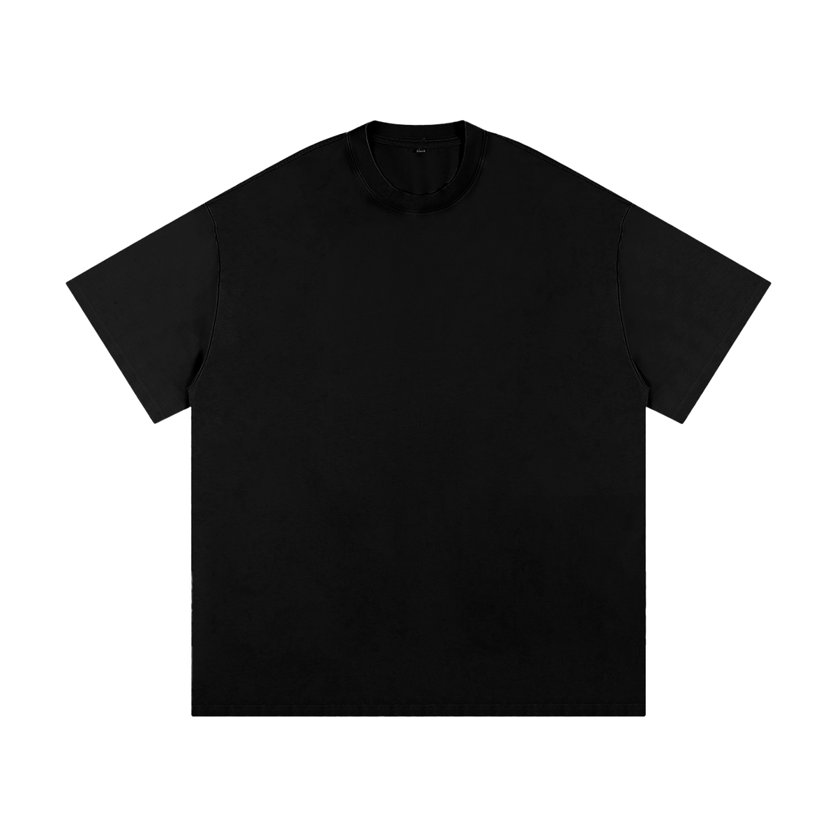 Unisex Heavyweight Loose Fit T-Shirt in black