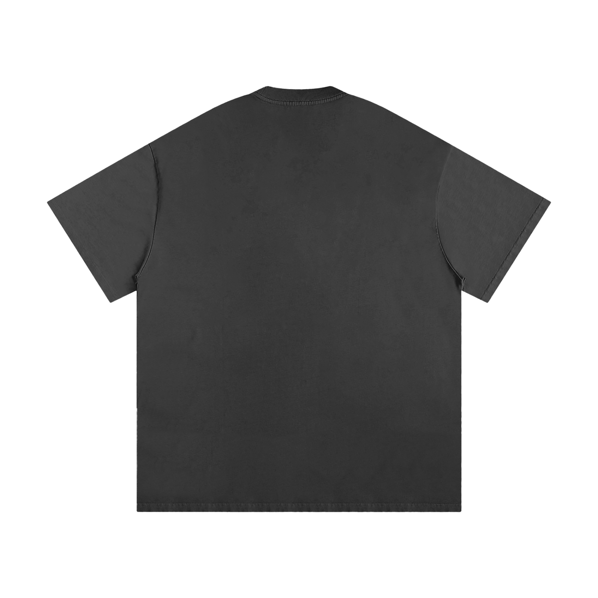Unisex Heavyweight Loose Fit T-Shirt in dark gray, alternate angle