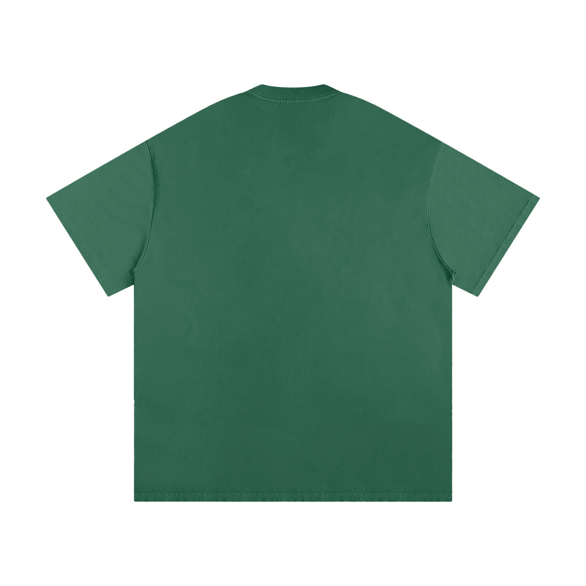 Unisex Heavyweight Loose Fit T-Shirt in forest green, alternate angle