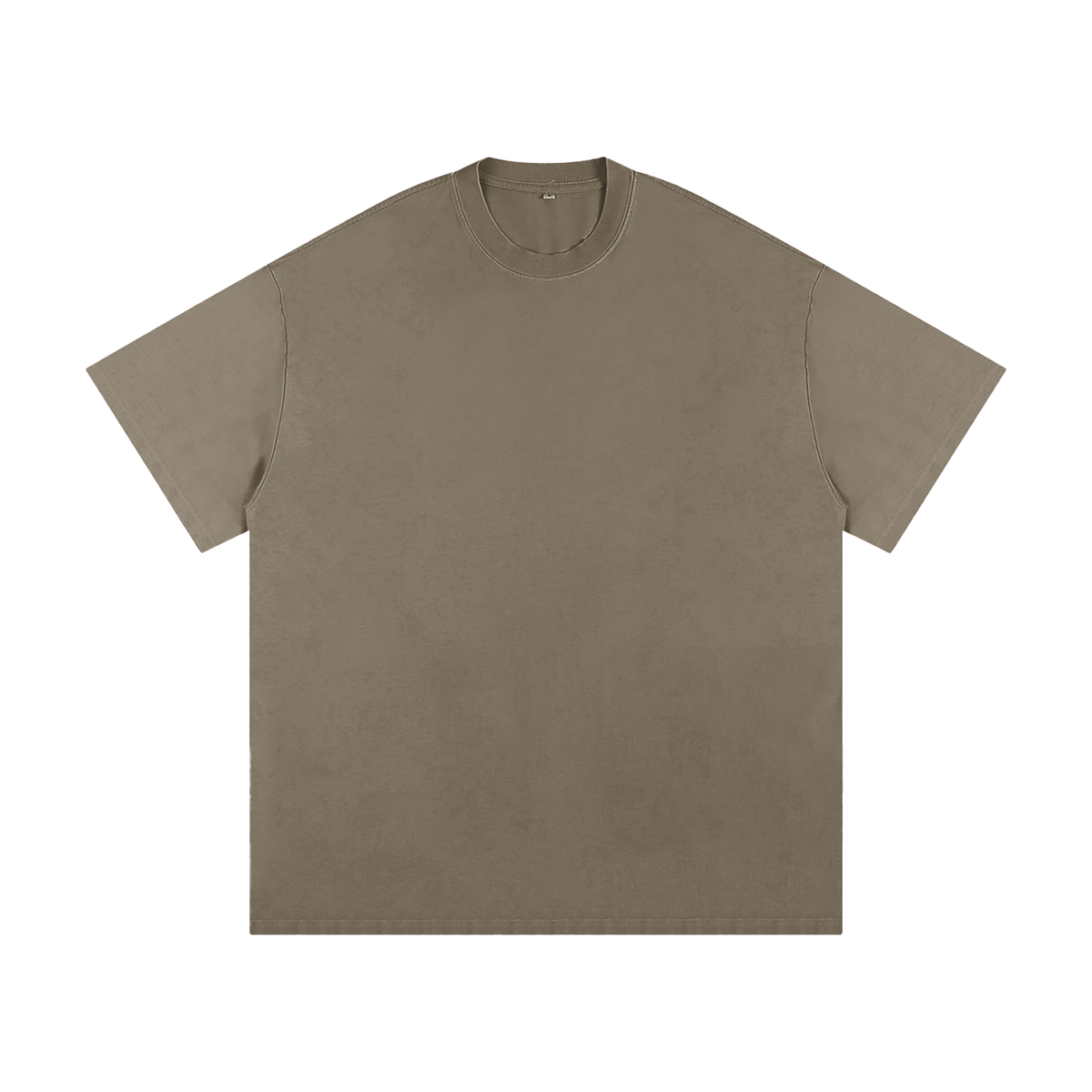 Unisex Heavyweight Loose Fit T-Shirt in gray coffee