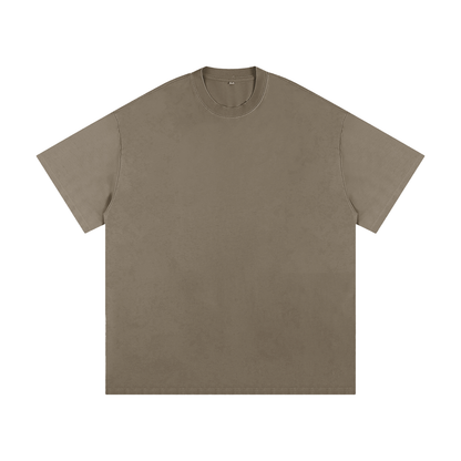 Unisex Heavyweight Loose Fit T-Shirt in gray coffee