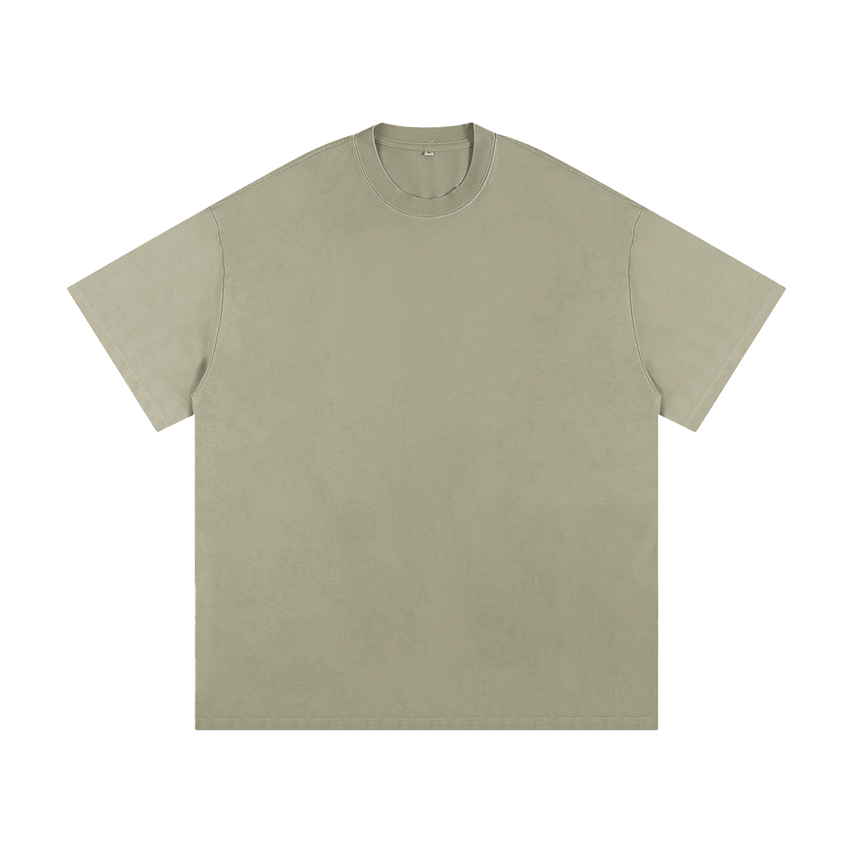 Unisex Heavyweight Loose Fit T-Shirt in greyish green