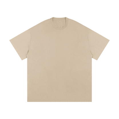 Unisex Heavyweight Loose Fit T-Shirt in khaki