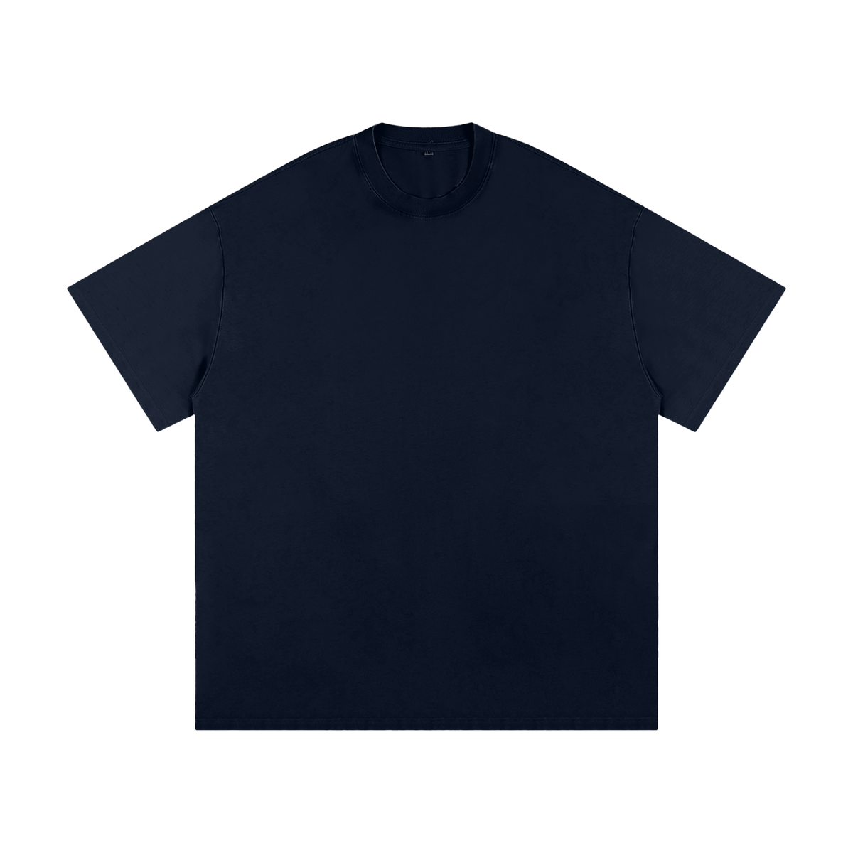 Unisex Heavyweight Loose Fit T-Shirt in navy blue