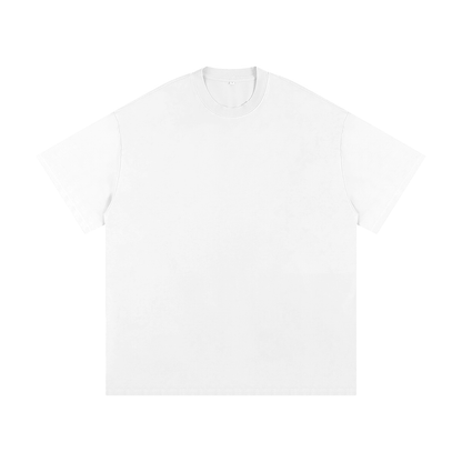 Unisex Heavyweight Loose Fit T-Shirt in white
