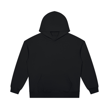 Unisex Heavyweight Pullover Hoodie in black
