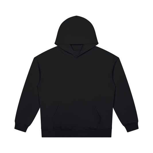 Unisex Heavyweight Pullover Hoodie in black