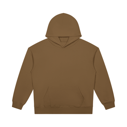 Unisex Heavyweight Pullover Hoodie in brown