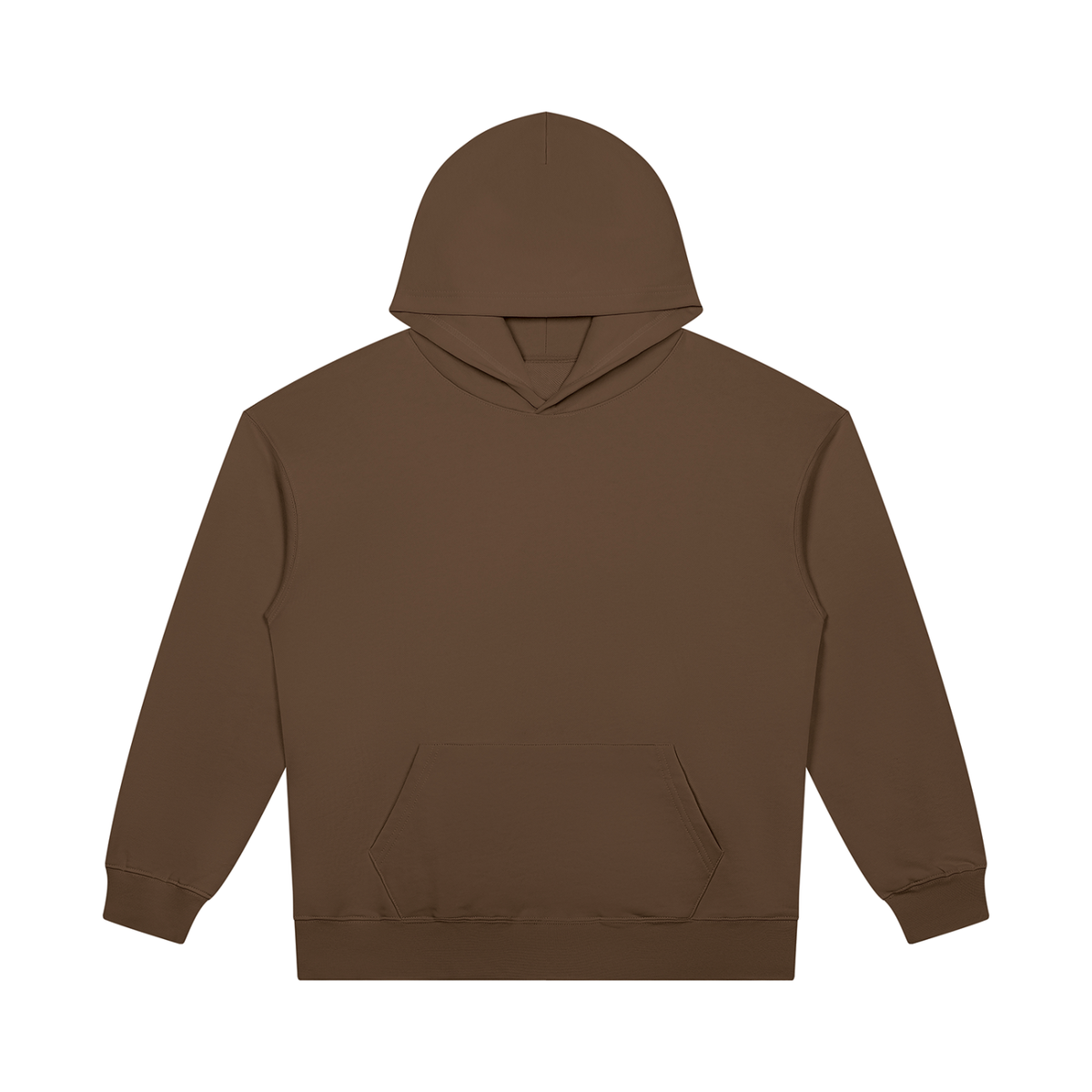 Unisex Heavyweight Pullover Hoodie in coffee