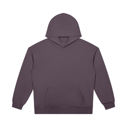 Unisex Heavyweight Pullover Hoodie in deep purple