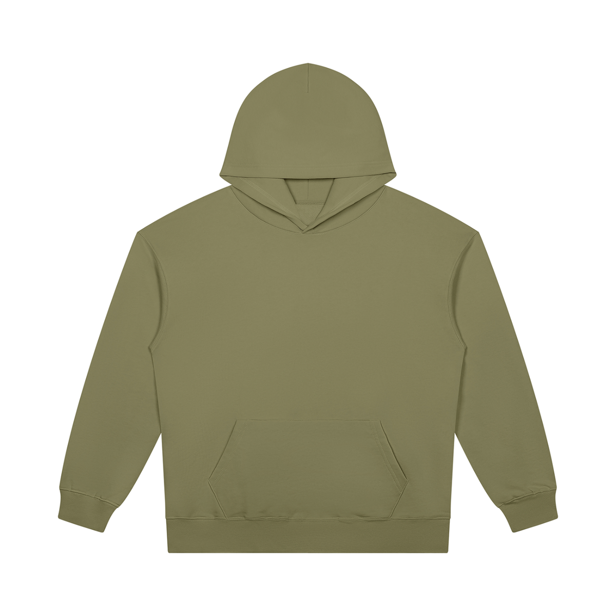 Unisex Heavyweight Pullover Hoodie in gray green