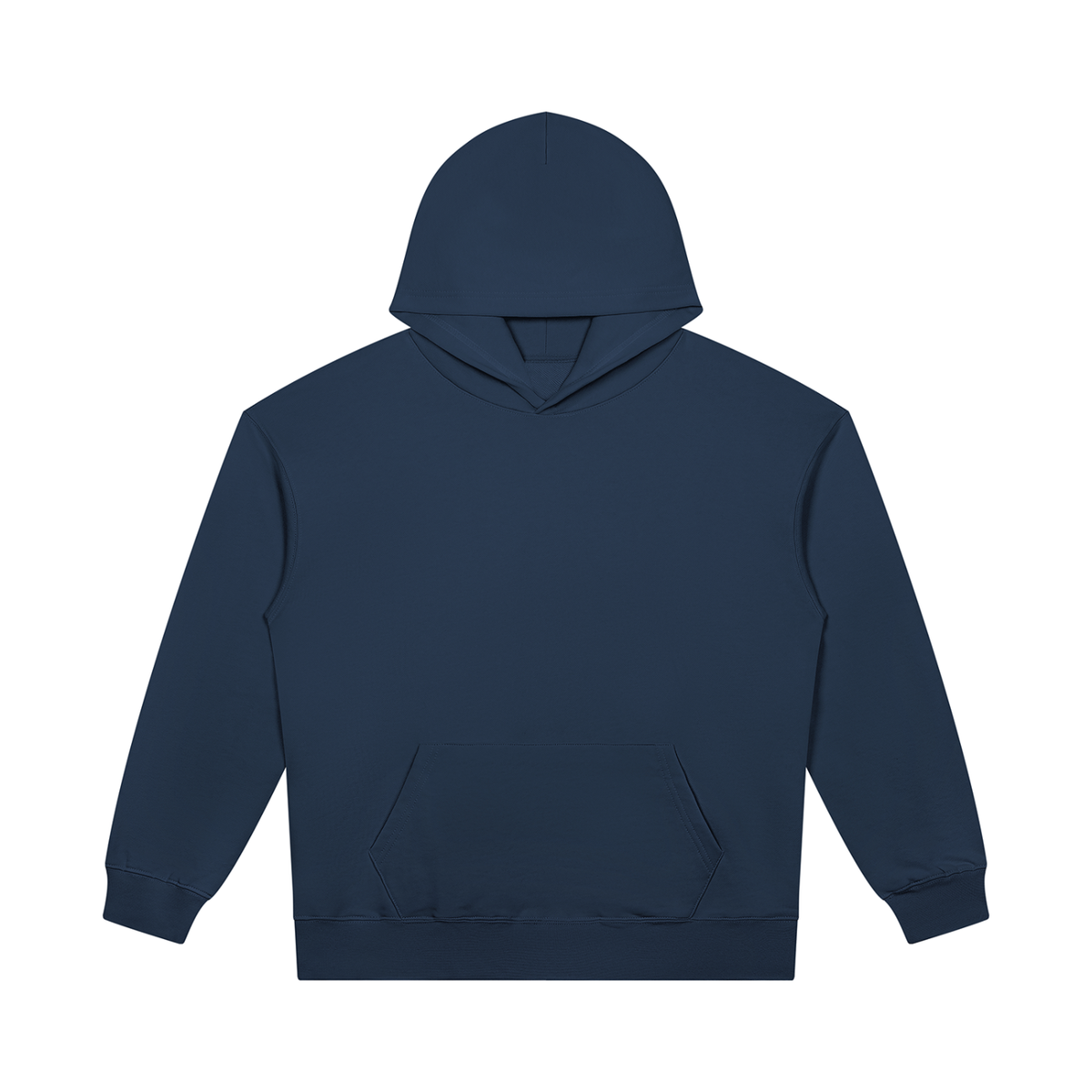Unisex Heavyweight Pullover Hoodie in navy blue