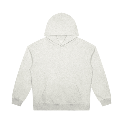 Unisex Heavyweight Pullover Hoodie in oat gray
