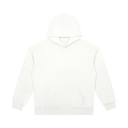 Unisex Heavyweight Pullover Hoodie in white