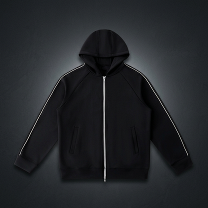 Unisex Heavyweight Raglan Sleeve Zip Hoodie