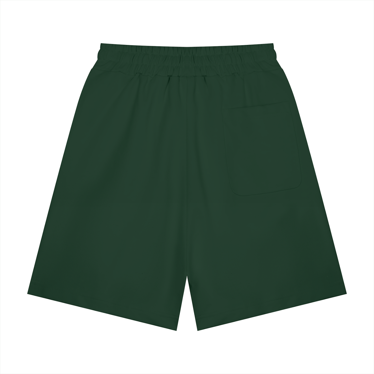 Unisex Heavyweight Shorts in blackish green, alternate angle