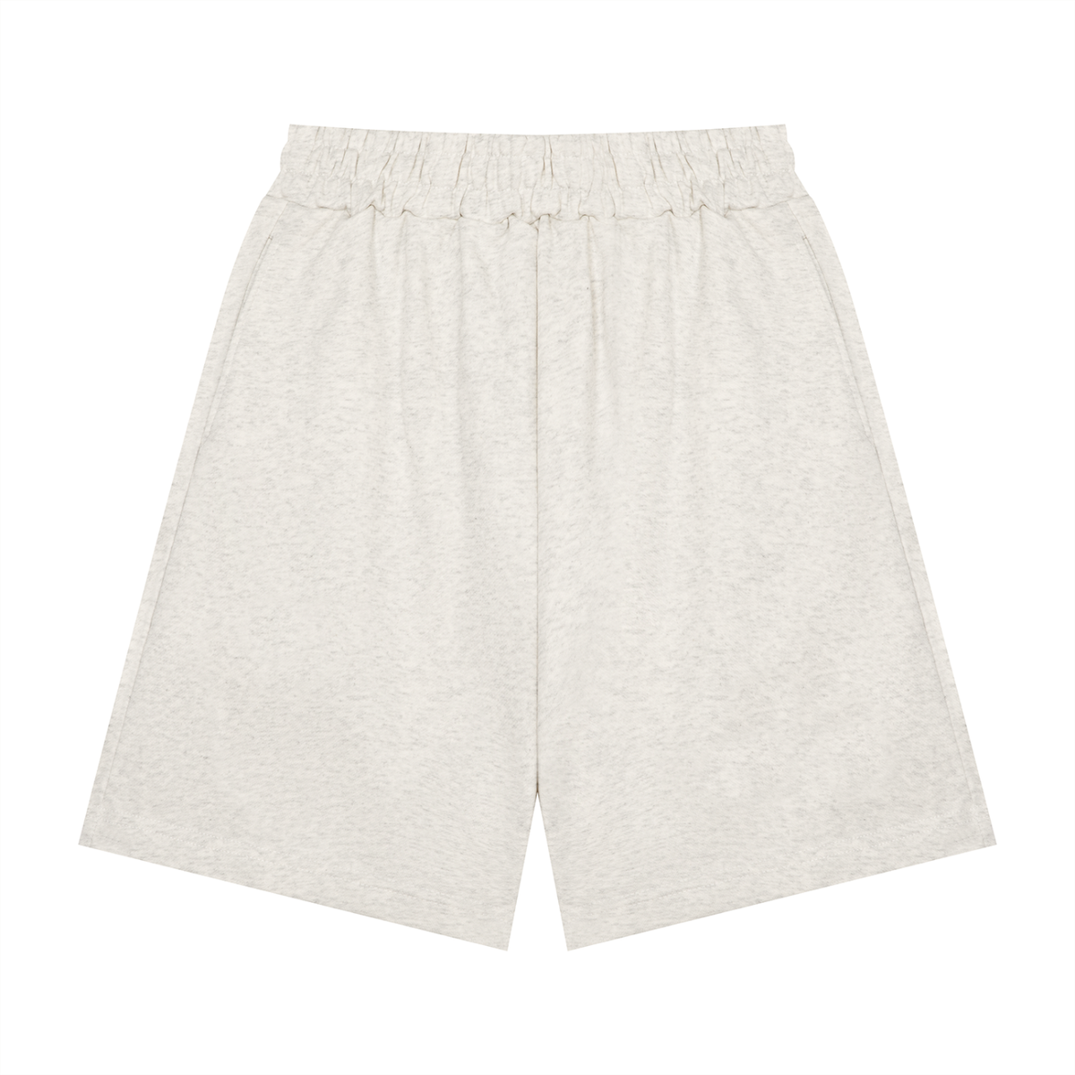 Unisex Heavyweight Shorts in oat gray