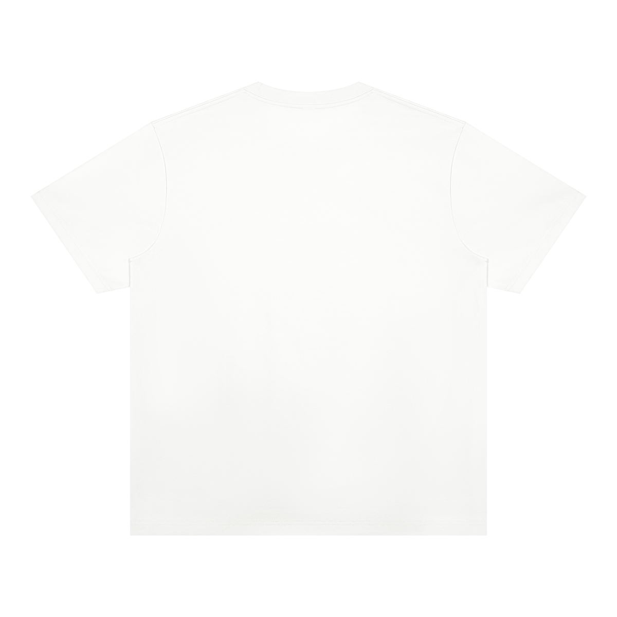 Unisex Heavyweight Sorona T-Shirt in white, alternate angle