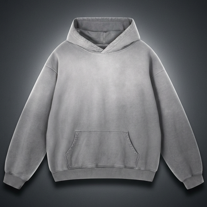 Unisex Heavyweight Sunfade Oversized Hoodie