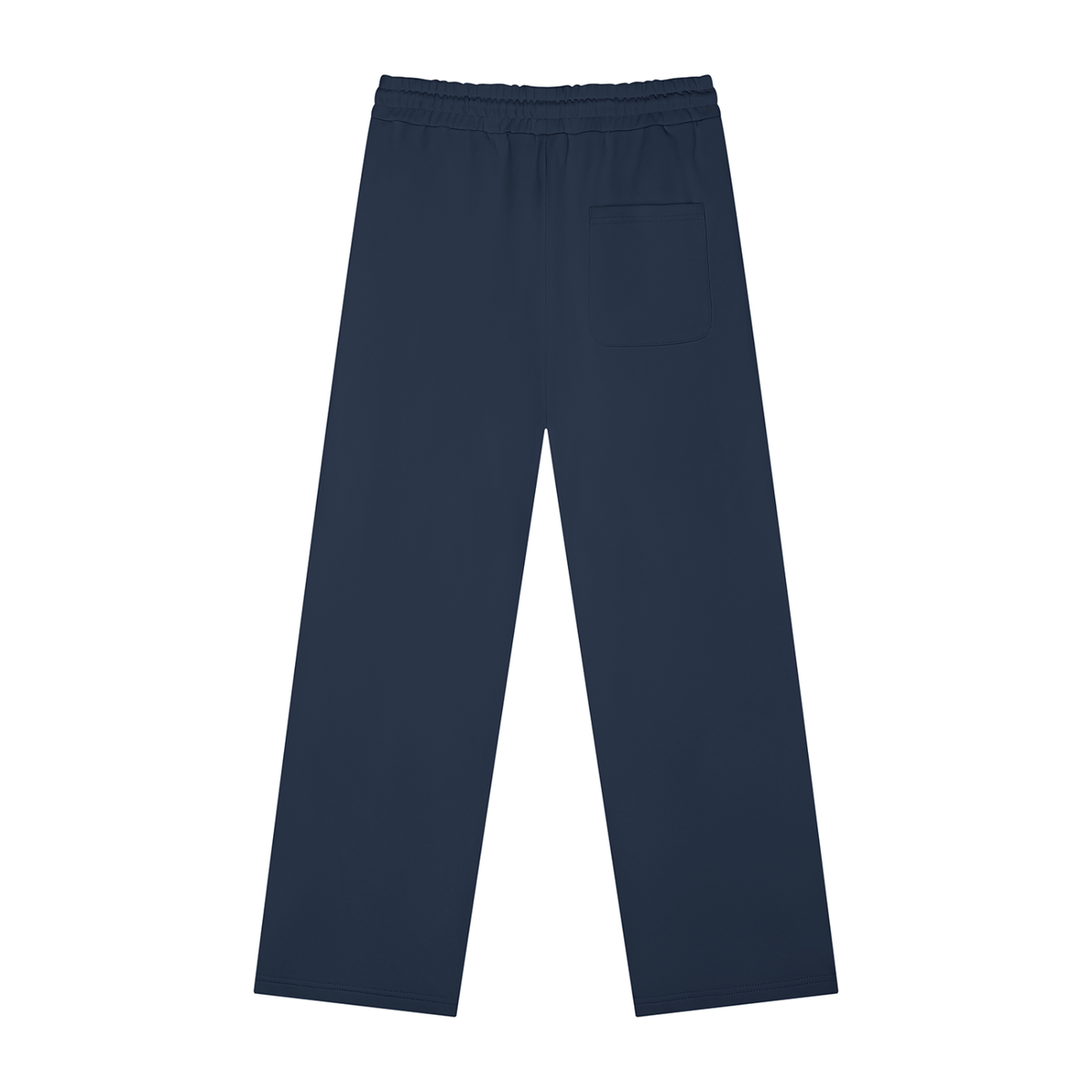 Unisex Heavyweight Sweatpants in navy blue, alternate angle